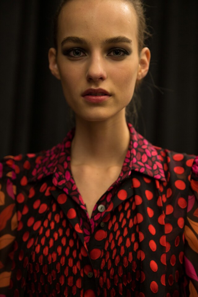 Diane von Furstenberg AW15, Pat McGrath beauty, Dazed, women 20