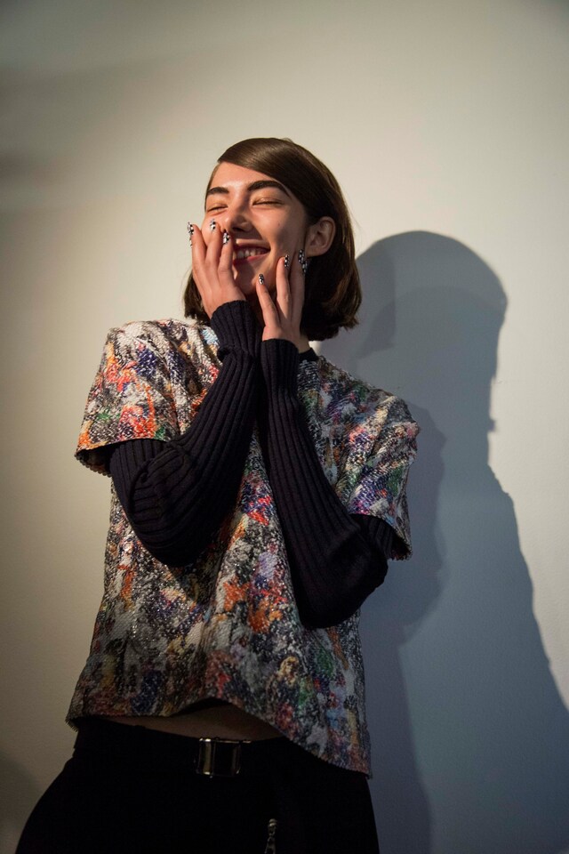 Opening Ceremony AW15, Dazed, womenswear, nails, flowers 4