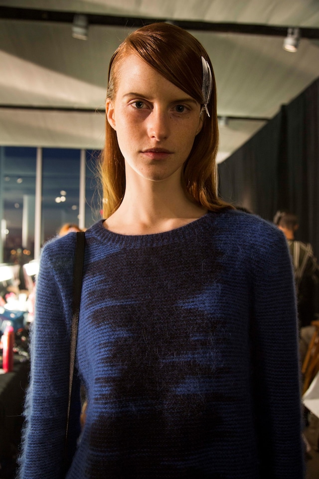 Opening Ceremony AW15 Dazed womenswear navy sweater 12