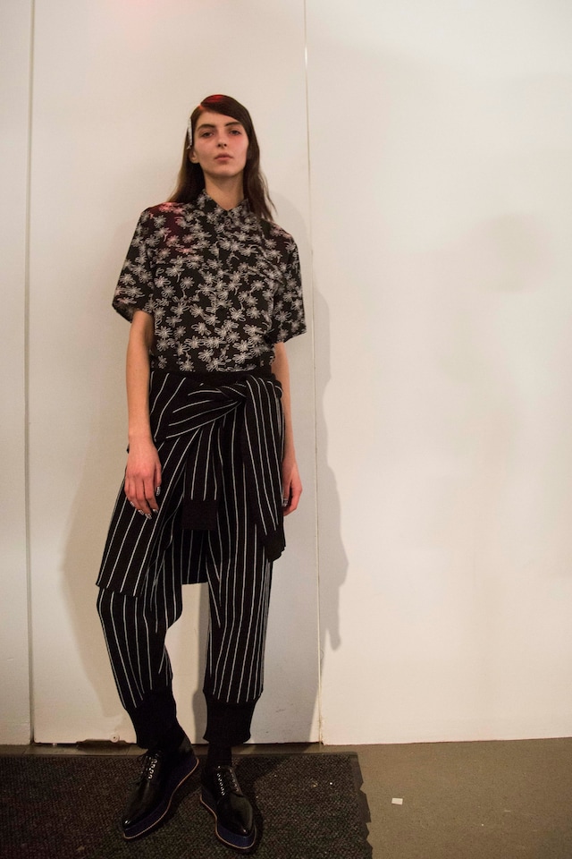 Opening Ceremony AW15, Dazed womenswear shirt stripe trouser 13
