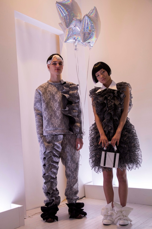 Nicopanda AW15 Ruffles Harajuku Disco Sportswear Lace 2