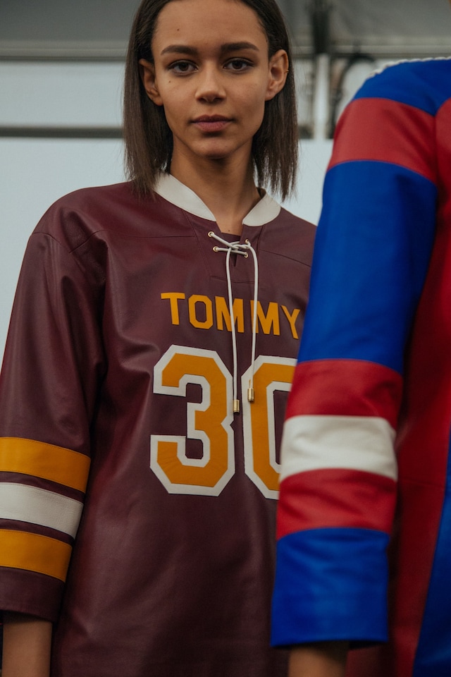 Tommy Hilfiger AW15, American Sportswear, Leather, Jersey 3