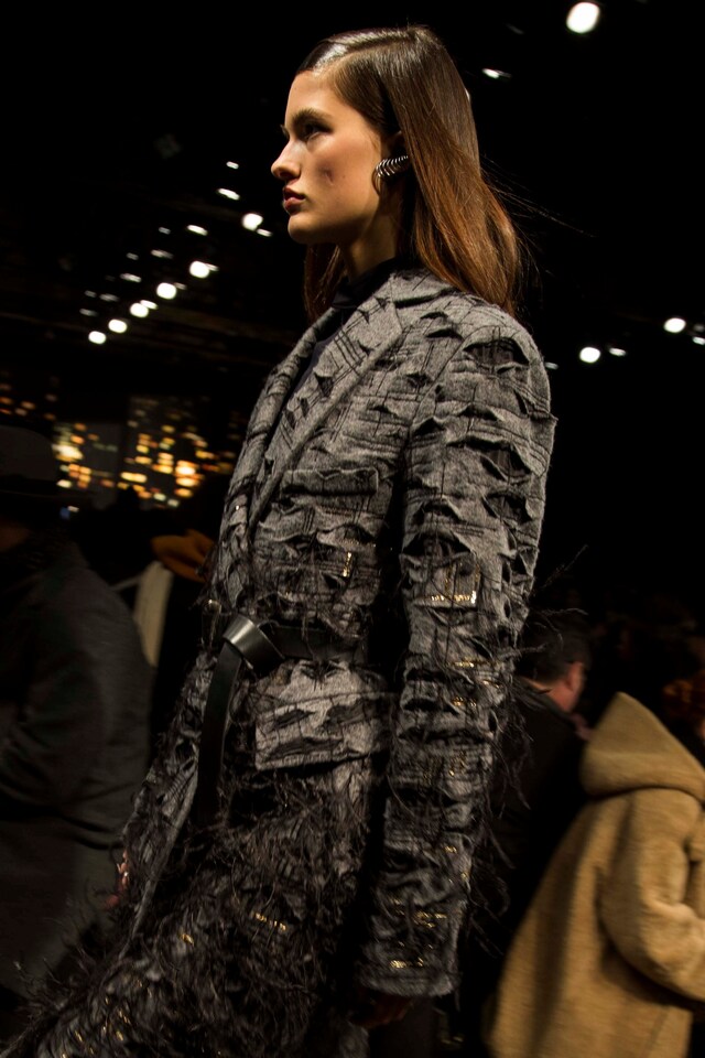 Donna Karan AW15, womenswear, Dazed backstage 13