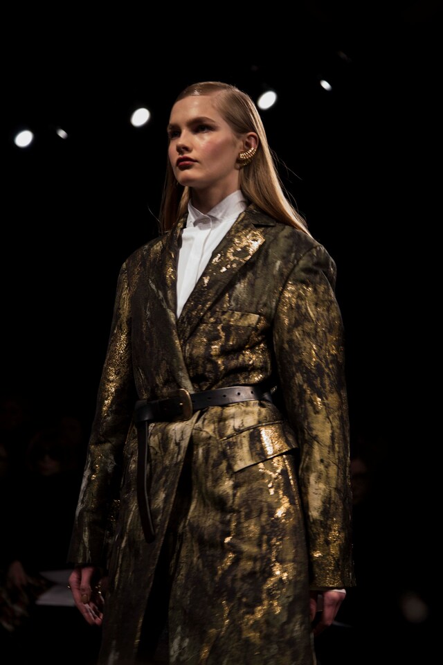 Donna Karan AW15, womenswear, Dazed backstage 12