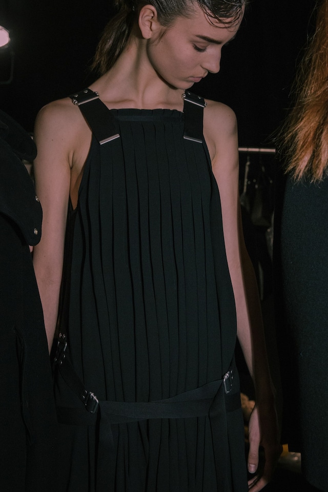 Diesel Black Gold AW15, womenswear Dazed pleats jumpsuit 6