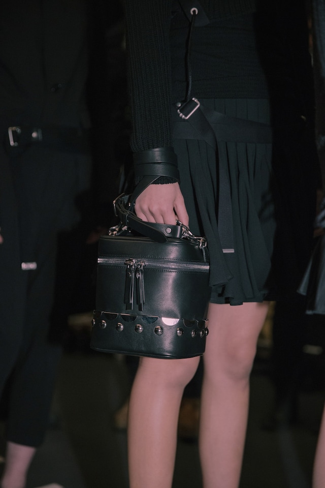 Diesel Black Gold AW15, womenswear, Dazed backstage bag 21