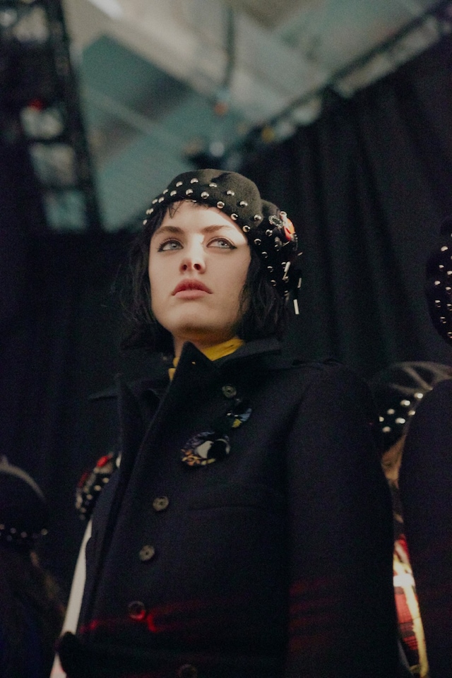 Marc by Marc Jacobs AW15, womenswear, Studs, Beret, Crop Bob 1