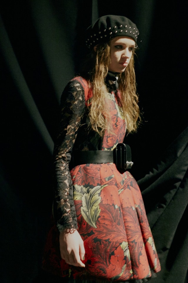 Marc by Marc Jacobs AW15, womenswear, Lace Sleeves, Buckle 8