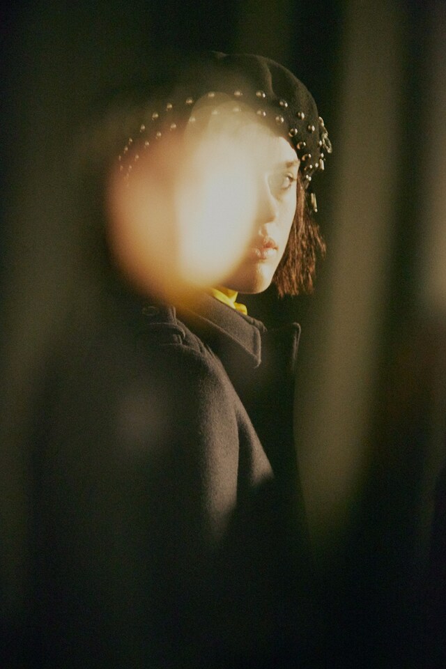 Marc by Marc Jacobs AW15, womenswear, Wool Coat, Beret 17