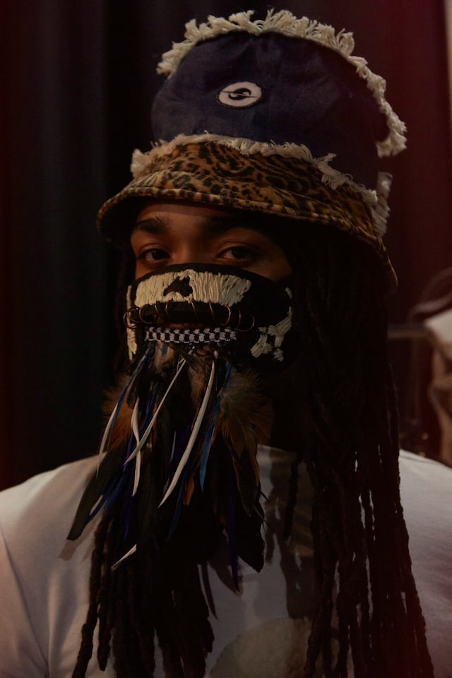 Gypsy Sport AW15, Dazed, womenswear mask bucket hat 6