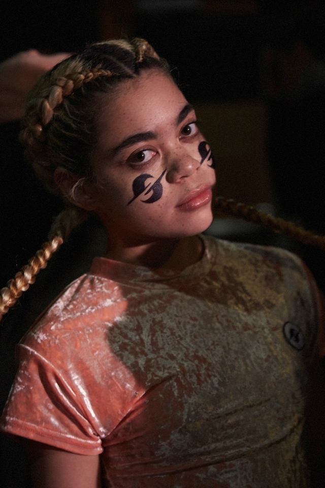 Gypsy Sport AW15, backstage Dazed, womenswear, planet braids 9