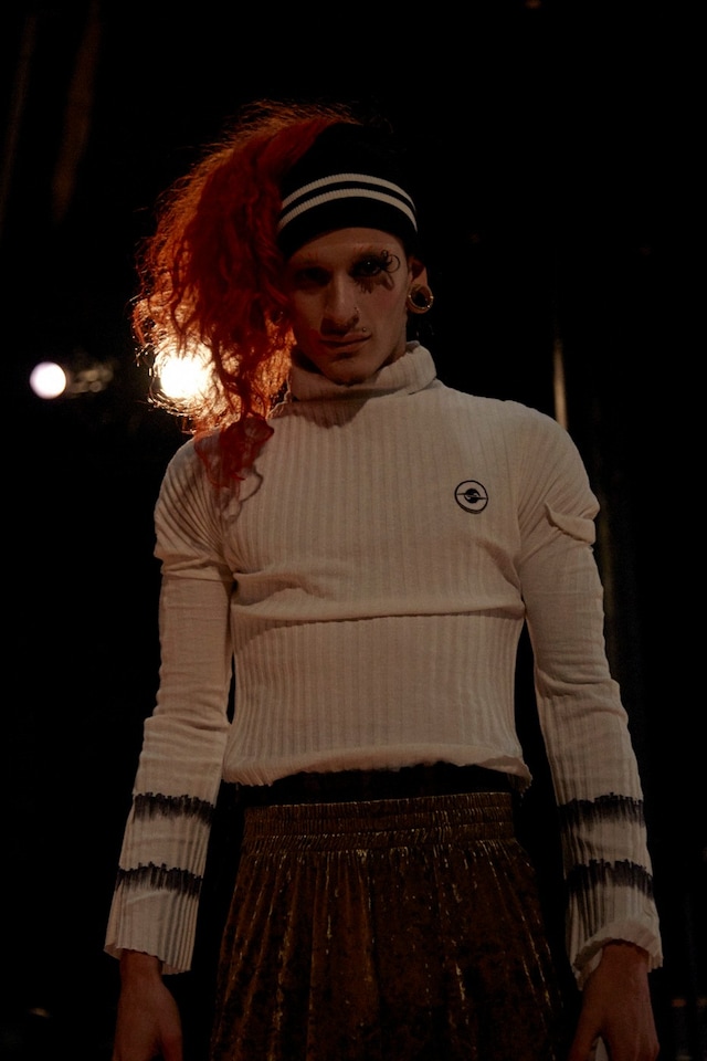 Gypsy Sport AW15, backstage Dazed womenswear makeup red hair 0