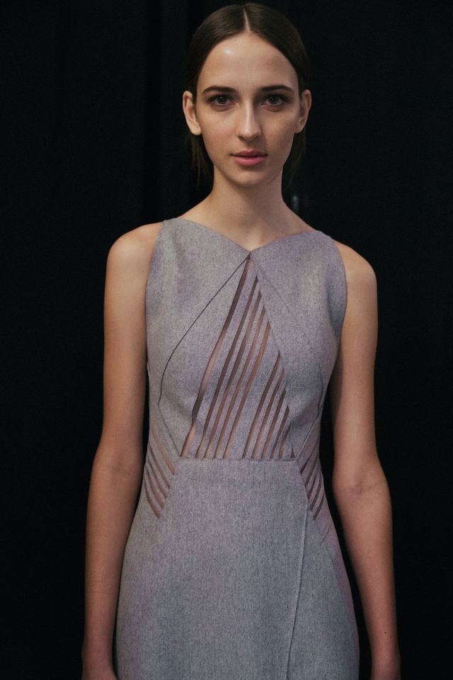 Boss Womenswear AW15 Tailoring Masculine Sheer 0
