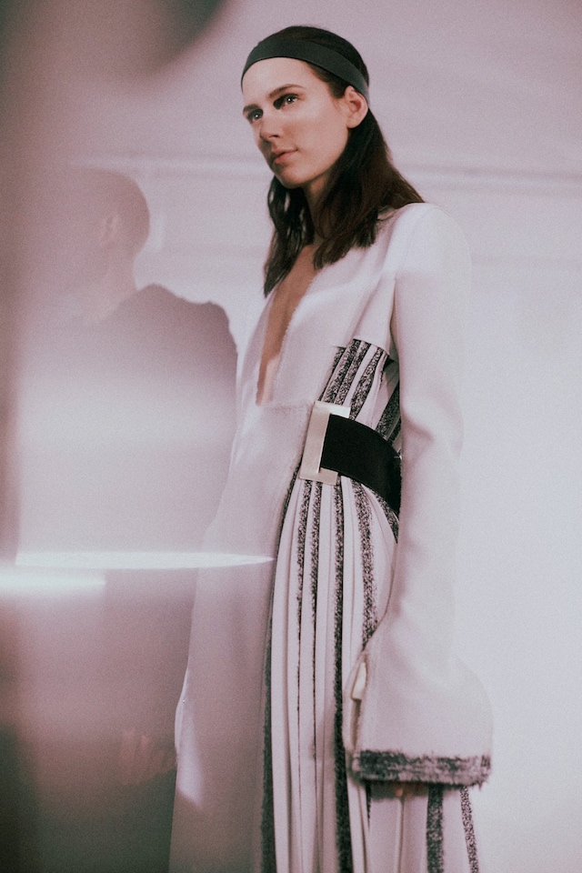 Proenza Schouler AW15, Abstract Expressionism, Pleats 0