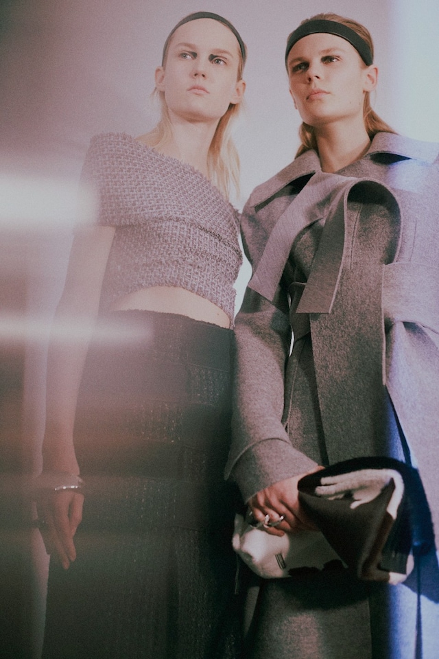 Proenza Schouler AW15, Abstract Expressionism,Textiles 1