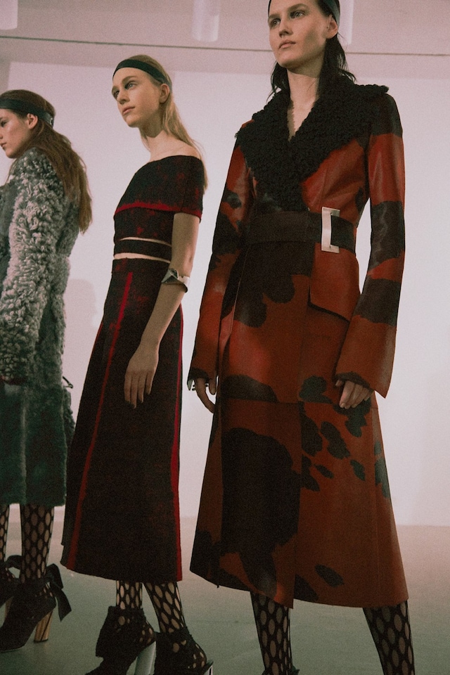 Proenza Schouler AW15, Abstract Expressionism, Fishnet Tight 11