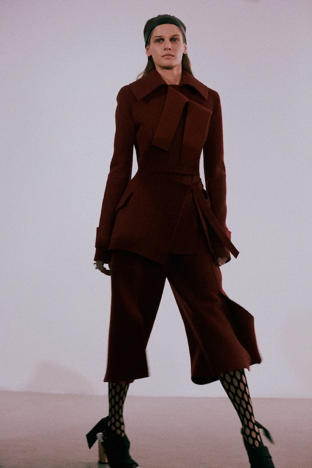 Proenza Schouler AW15, Abstract Expressionism, Fishnet Tight 14