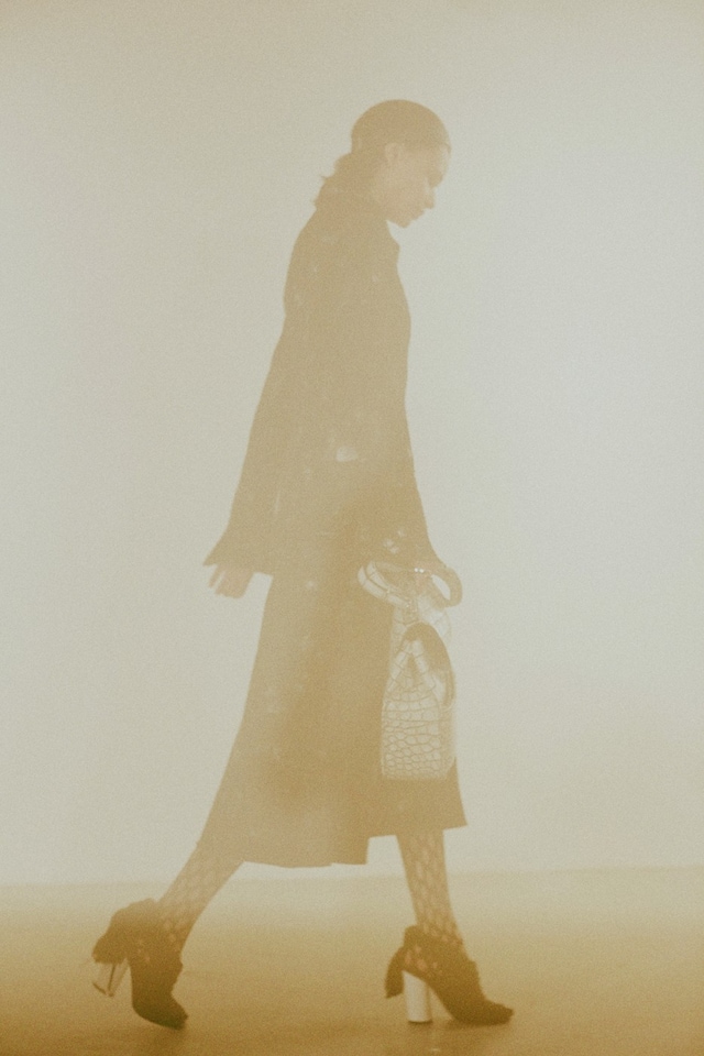 Proenza Schouler AW15, Abstract Expressionism, Fishnet 24