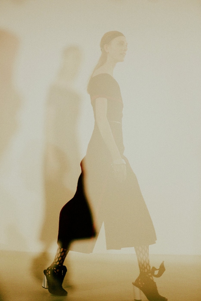 Proenza Schouler AW15, Abstract Expressionism, Fishnet 25