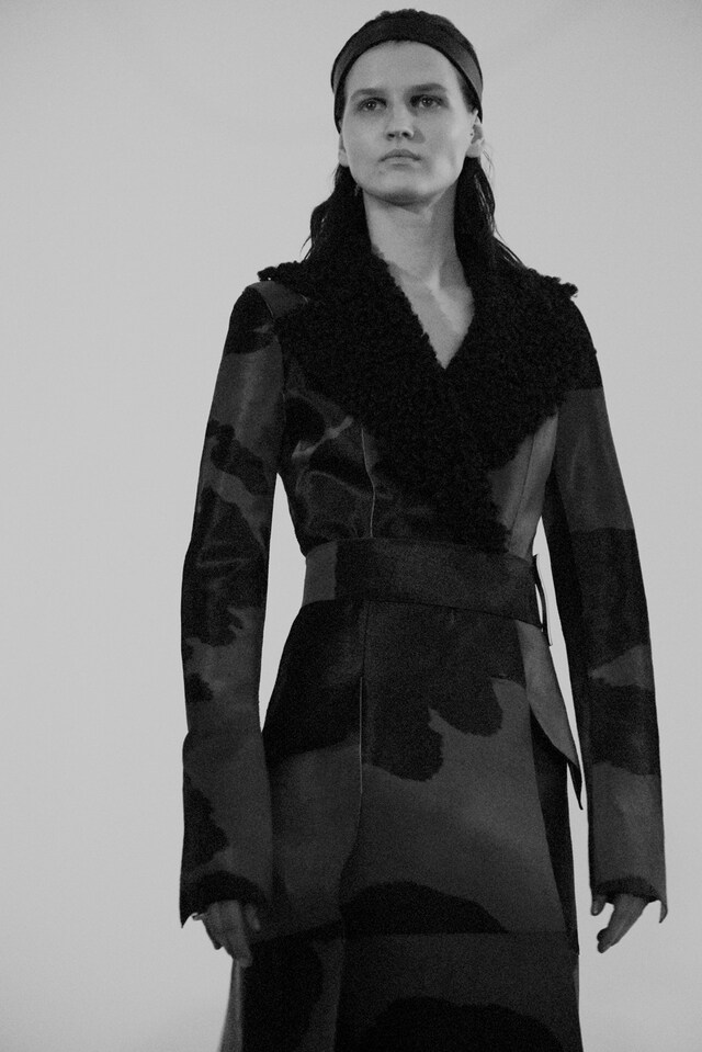 Proenza Schouler AW15, Abstract Expressionism, Fur 12