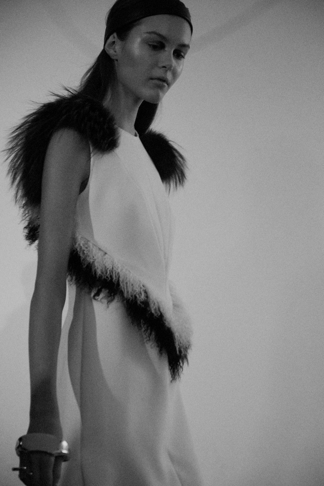 Proenza Schouler AW15, Abstract Expressionism, Fur 18
