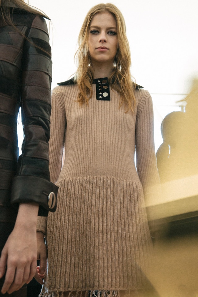 Calvin Klein AW15, Womenswear, 60s, Leather, Knitwear 4