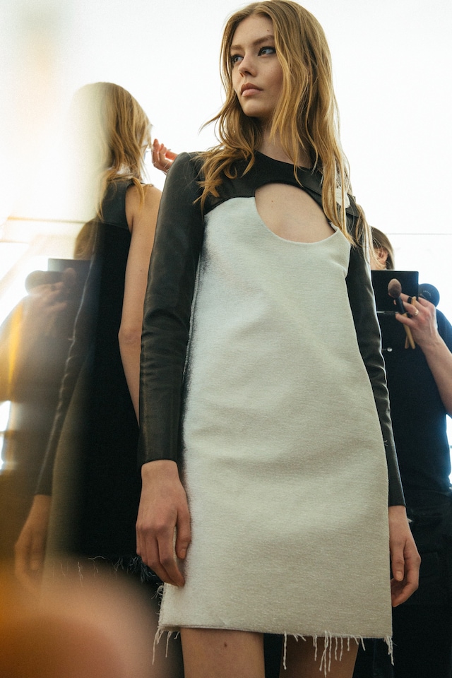 Calvin Klein AW15, Womenswear, 60s, Leather 0