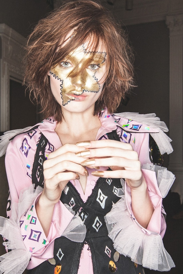 Mary Benson AW15 Fashion East Dazed womenswear makeup star 9
