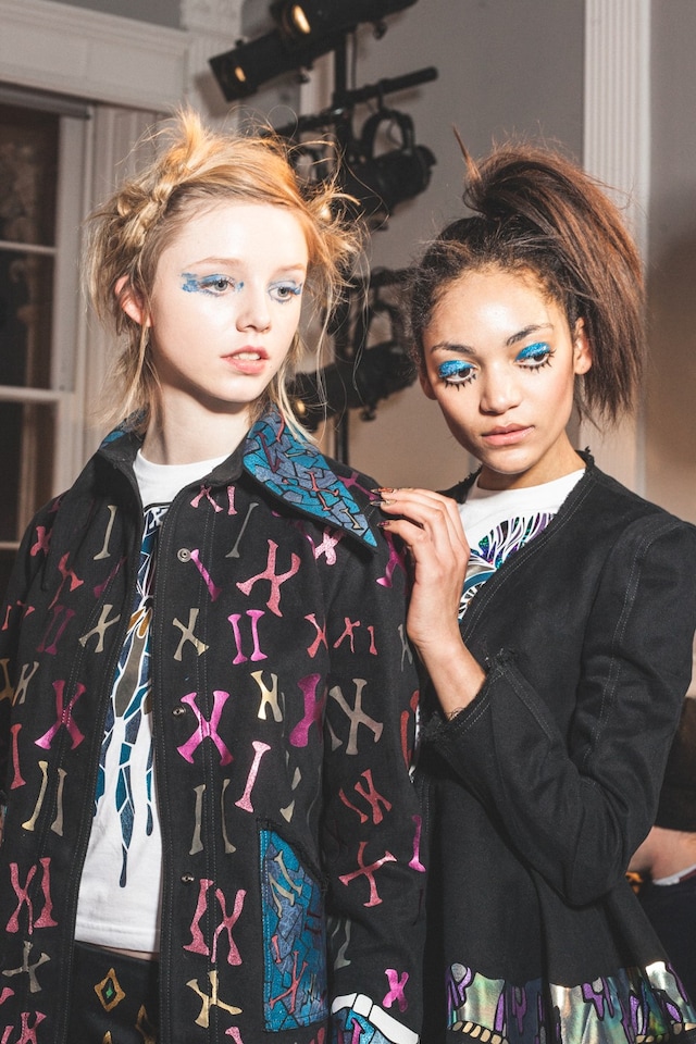 Mary Benson AW15 Fashion East Dazed womenswear makeup kid 8