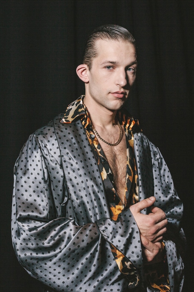 Ed Marler AW15 Fashion East Dazed backstage gangster chain 0