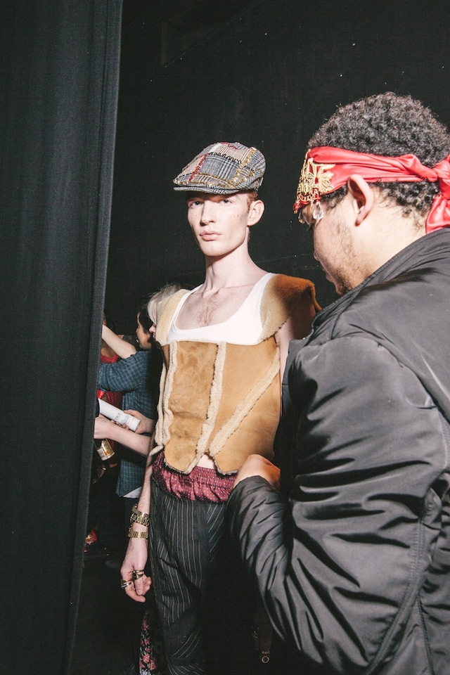 Ed Marler AW15, Fashion East, Dazed backstage, Womenswear 7