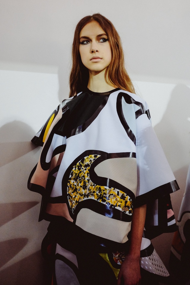 Central Saint Martins MA, AW15, Beth Postle, Abstract, PVC 0