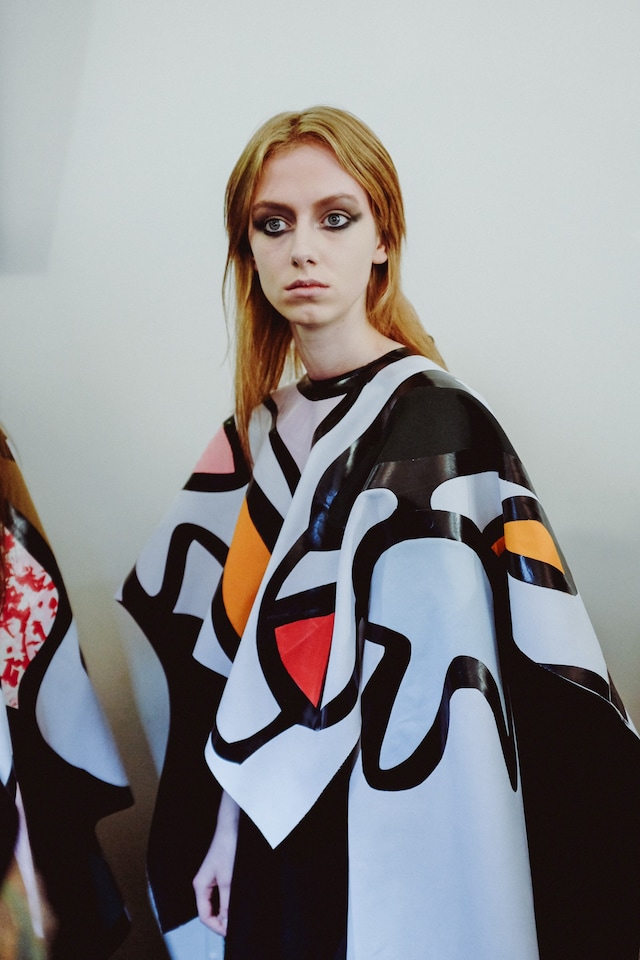 Central Saint Martins MA, AW15, Beth Postle, Abstract, PVC 16