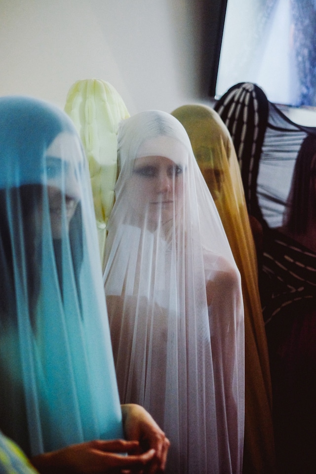 Central Saint Martins MA, AW15, Xinyuan Xu, Sheer, 1