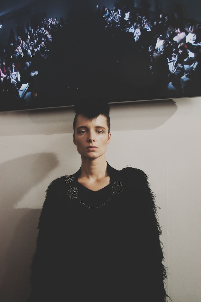 Sibling AW15, Backstage Dazed, Womenswear punk mohair 3