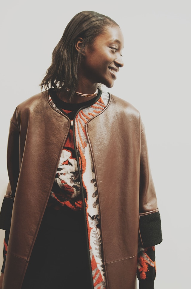  Lucas Nascimento AW15 Dazed backstage womenswear leather 2