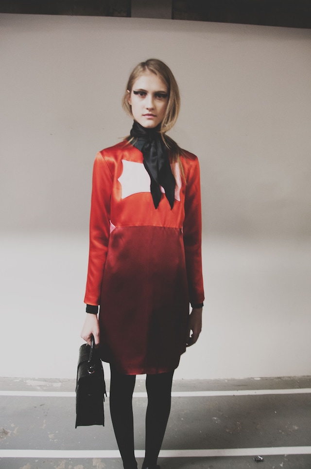 House of Holland AW15 Womenswear Neck Tie Satchel 9