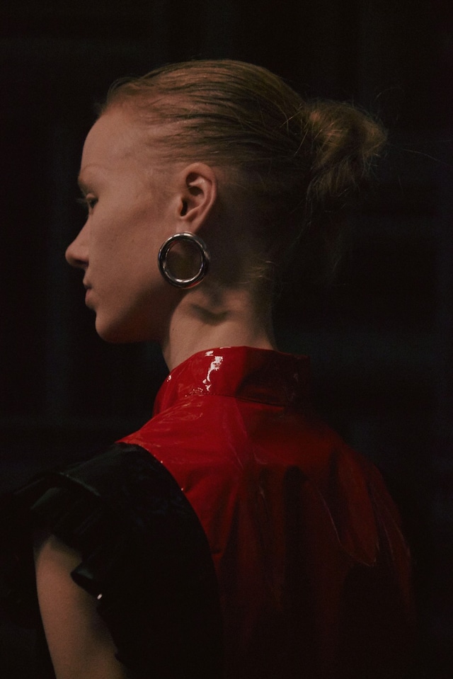J.W.Anderson AW15, 80s, Soviet, Geometric, PVC 30