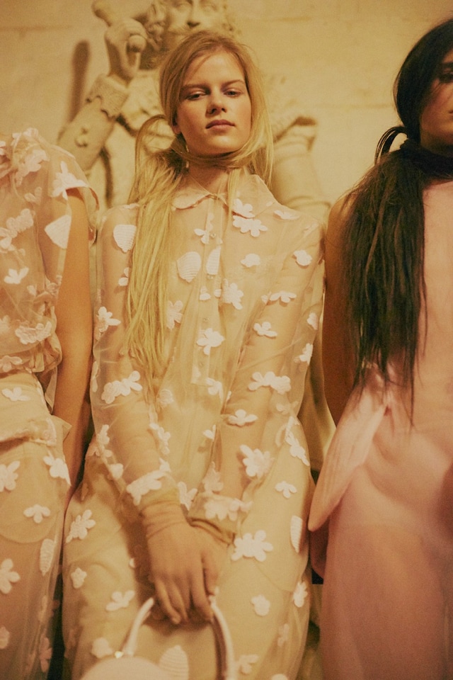 Simone Rochas AW15, Louise Bourgeois, Floral, Sheer 4