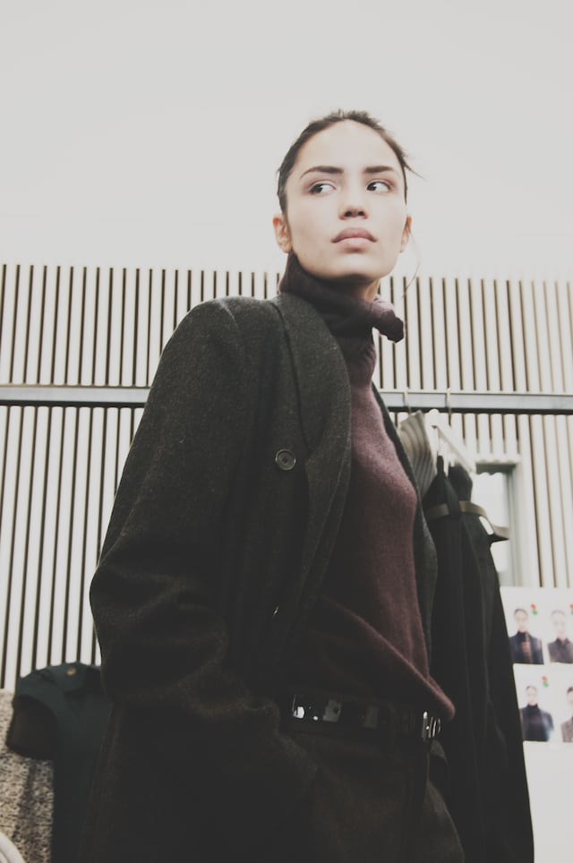 Margaret Howell AW15 Womenswear Turtle Neck Wool Knitwear 12