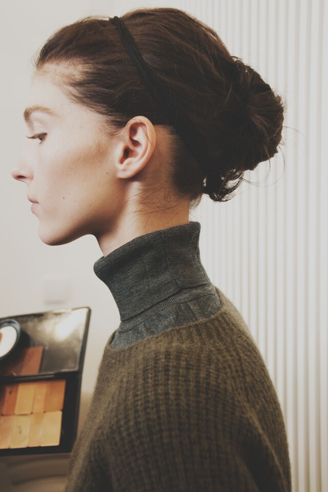 Margaret Howell AW15 Womenswear Turtle Neck Knitwear 18