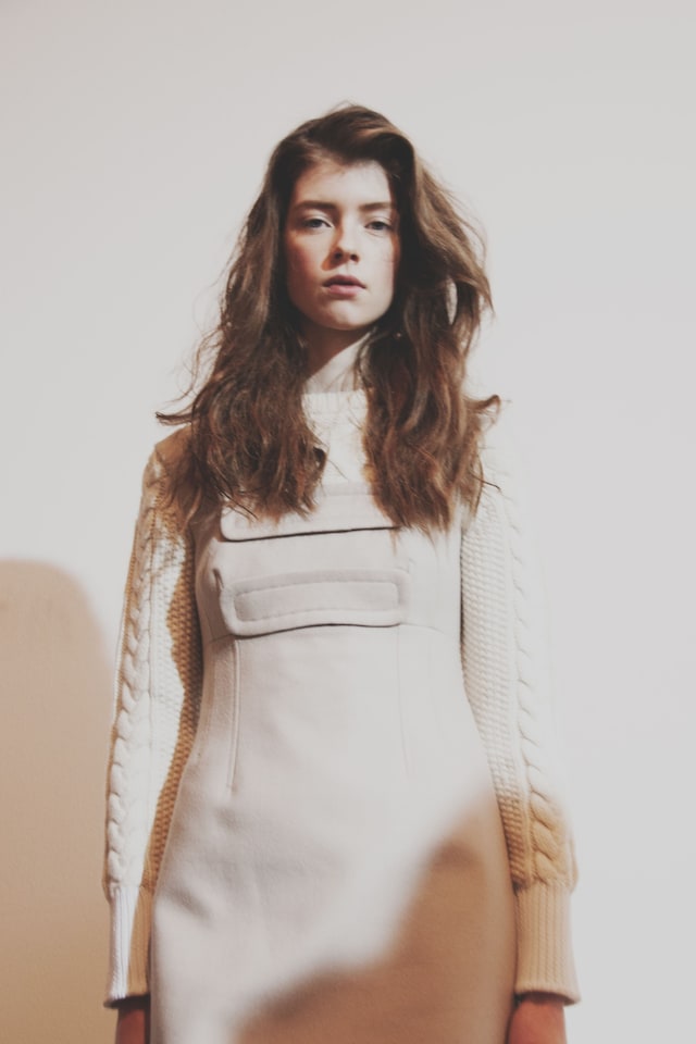 Topshop Unique AW15 Womenswear Dazed backstage 60s knit 11