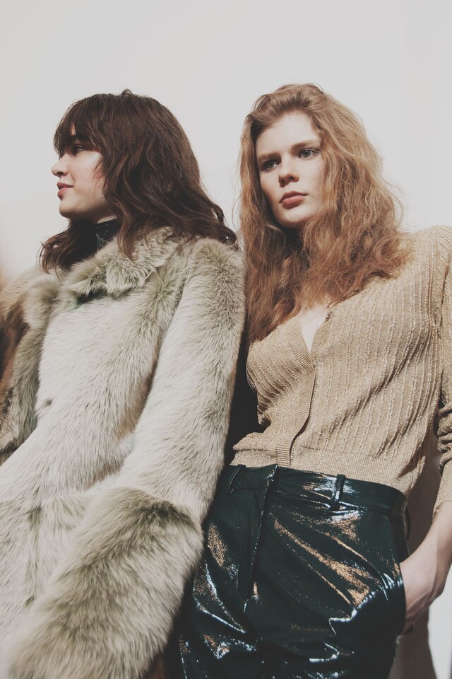Topshop Unique AW15 Womenswear Dazed backstage fur leather 9