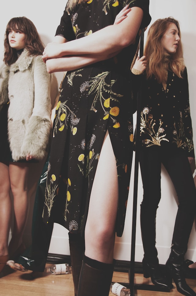 Topshop Unique AW15 Womenswear Dazed backstage detail 32