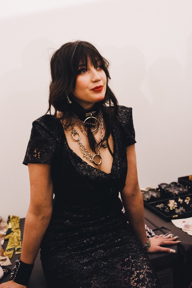 Vivienne Westwood AW15 womenswear backstage Dazed bondage 22