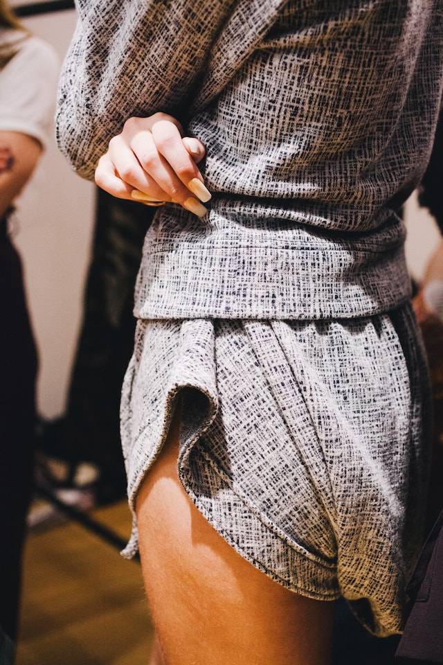 Vivienne Westwood AW15 womenswear backstage Dazed fabric 29