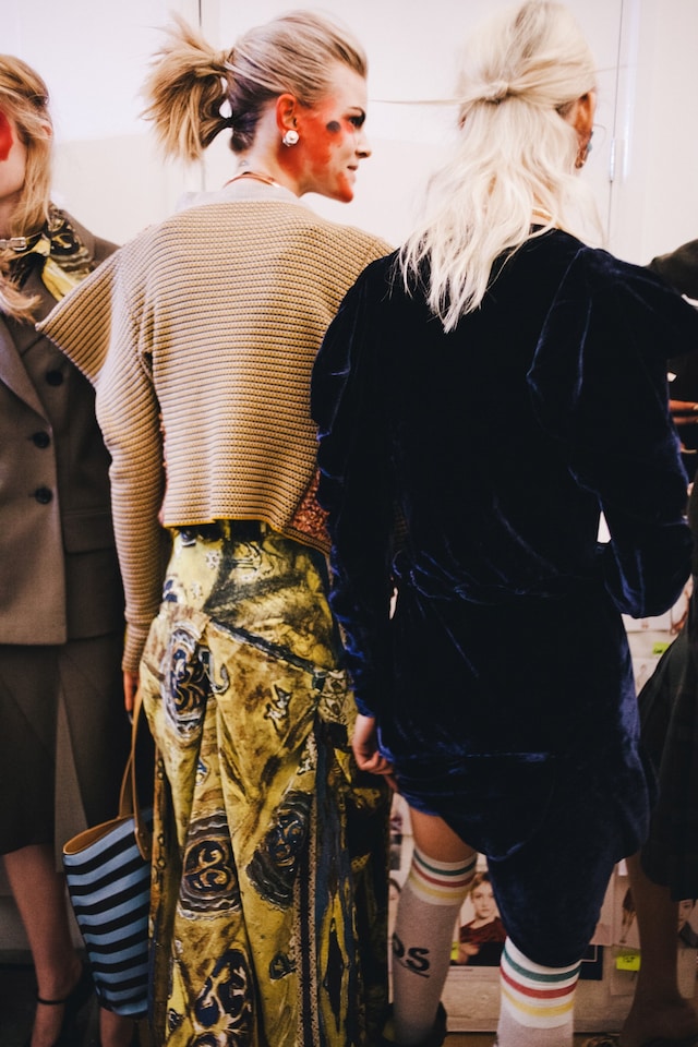 Vivienne Westwood AW15 womenswear backstage Dazed knit 25