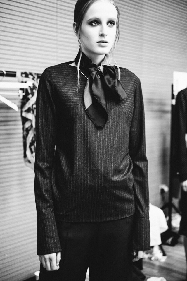 Paul Smith AW15, Dazed, Masculine, Tailoring, Neck Scarf 10