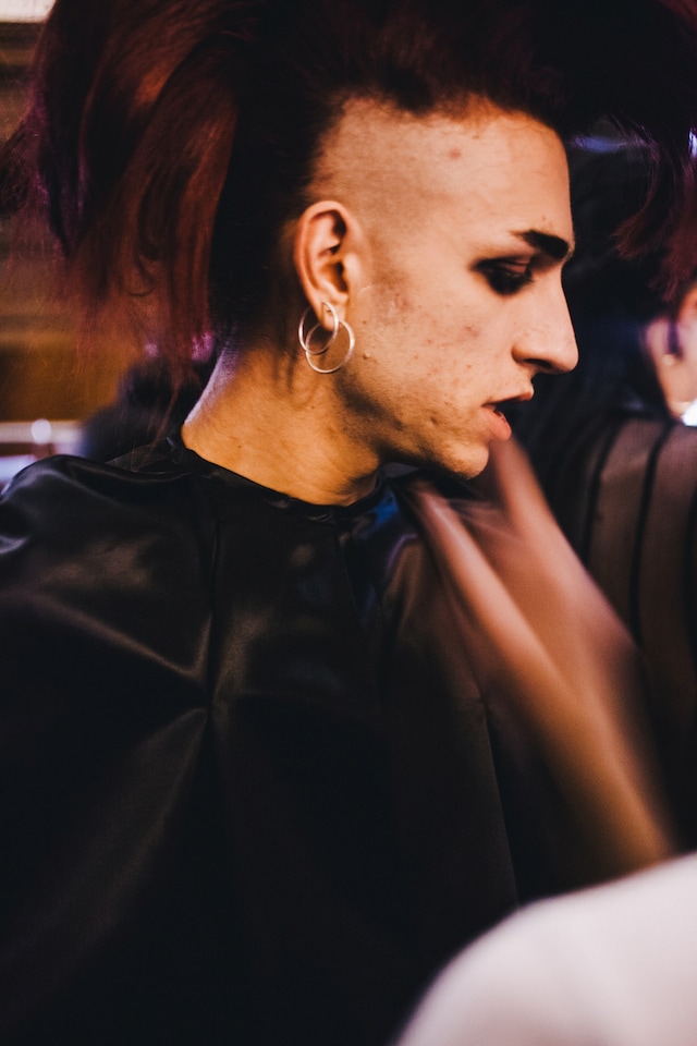 Pam Hogg AW15, Dazed backstage, womenswear 20
