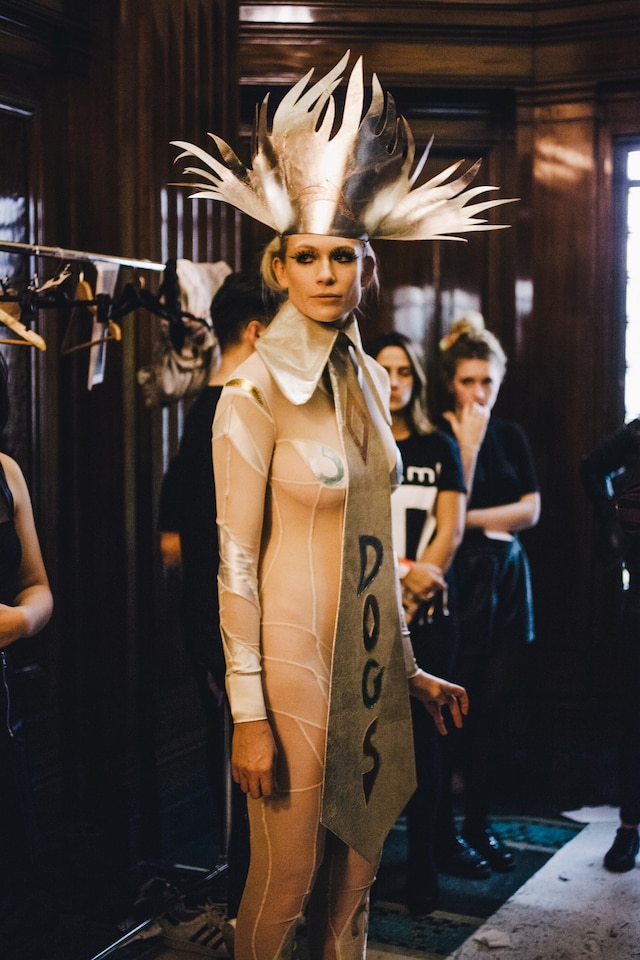 Pam Hogg AW15, Dazed backstage, womenswear 16